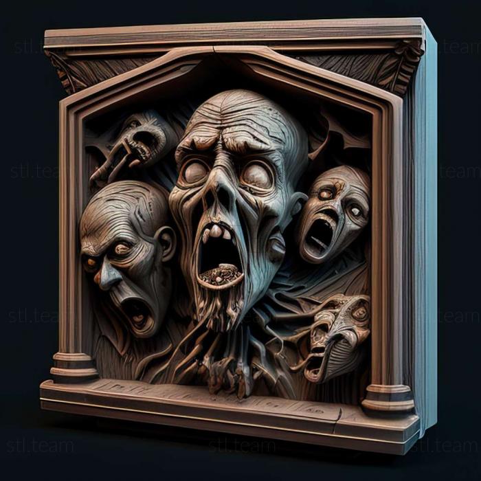 3D модель Игра Дом мертвецов 4 (STL)